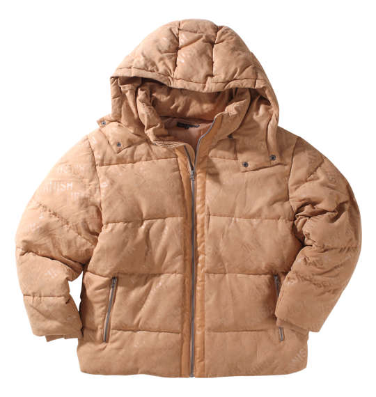 大きいサイズ メンズ in the attic ポリスエードロゴシレーフェイク ダウン ブルゾン キャメル 1253-3312-1 3L 4L 5L 6Lの通販はその他ジャケット・アウター