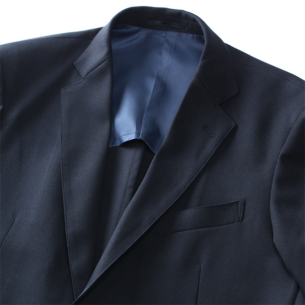 大きいサイズ メンズ SARTORIA BELLINI ストレッチ ネイビー ジャケット 軽量 ウォッシャブル イージーケア azjw2332-b_5