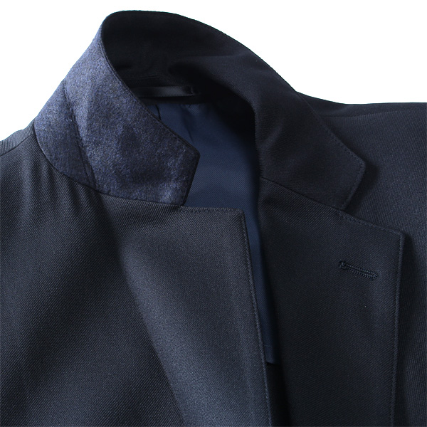 大きいサイズ メンズ SARTORIA BELLINI ストレッチ ネイビー ジャケット 軽量 ウォッシャブル イージーケア azjw2332-b_6
