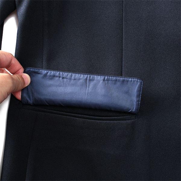 大きいサイズ メンズ SARTORIA BELLINI ストレッチ ネイビー ジャケット 軽量 ウォッシャブル イージーケア azjw2332-b_9