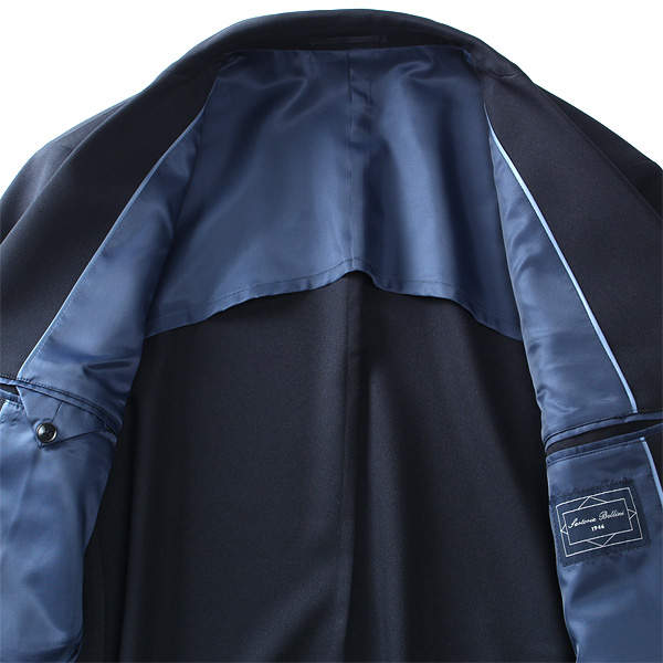 大きいサイズ メンズ SARTORIA BELLINI ストレッチ ネイビー ジャケット 軽量 ウォッシャブル イージーケア azjw2332-b_13