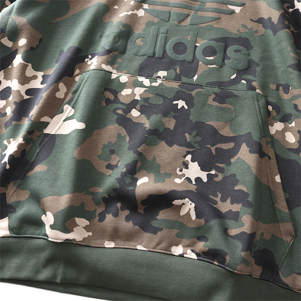 大きいサイズ メンズ ADIDAS アディダス 迷彩柄 プルオーバー パーカー USA直輸入 ip0284_9