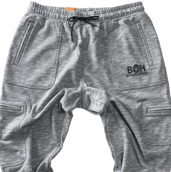 大きいサイズ メンズ BH ビィエイチ リサイクルコットン スウェット パンツ bhswp-240101_14