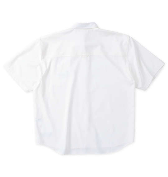 大きいサイズ メンズ KARL KANI ツイル 半袖 シャツ ホワイト 1277-4230-1 3L 4L 5L 6L 8L_1