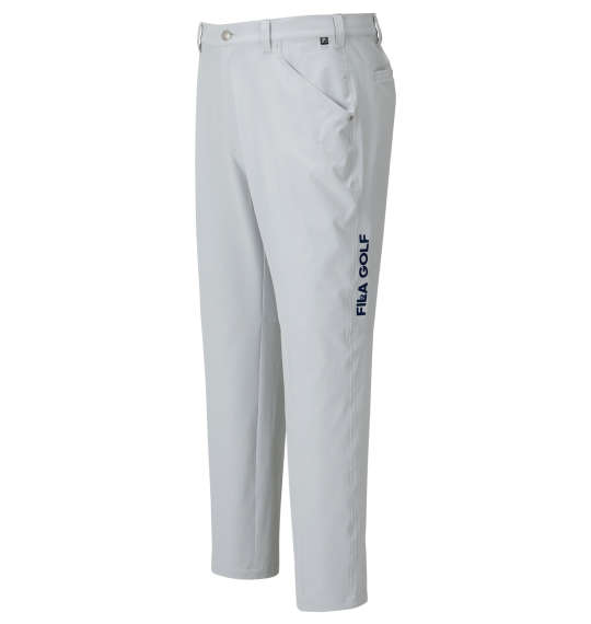 大きいサイズ メンズ FILA GOLF 多機能ポケット ストレッチ テーパード パンツ ライトグレー 1274-4230-1 100 105 110 115 120 130_2