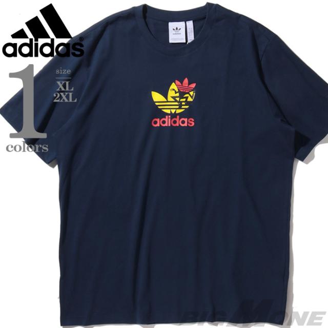 大きいサイズ メンズ ADIDAS アディダス ロゴプリント 半袖 Tシャツ USA直輸入 kop24の通販は