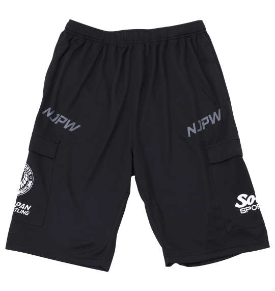 大きいサイズ メンズ SOUL SPORTS × 新日本プロレス G1 CLIMAX34大会 ショートパンツ ブラック 1274-4551-1 3L 4L 5L 6L 8Lの通販は 5,935円