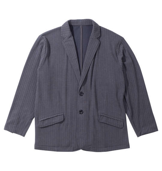 大きいサイズ メンズ in the attic 膨れケーブル 2B ジャケット チャコール 1258-4374-1 3L 4L 5L 6Lの通販は