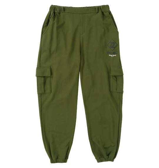 大きいサイズ メンズ SEVEN2 裏毛 スウェット カーゴ パンツ カーキ 1264-4350-3 3L 4L 5L 6L 8L