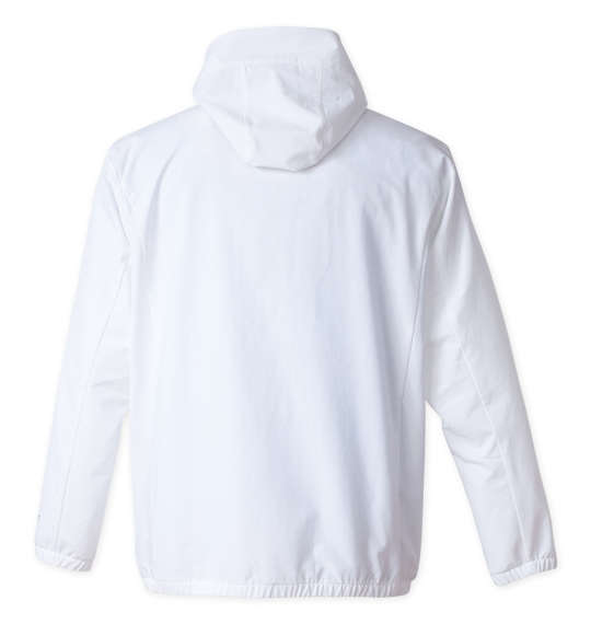 大きいサイズ メンズ MOVESPORT AIRY TRANSFER TOUGH フルジップ フーディー ホワイト 1273-4370-1 3L 4L 5L 6L_1