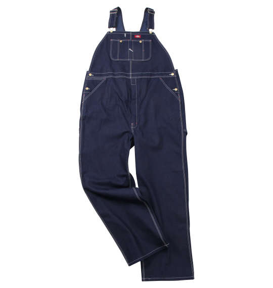 大きいサイズ メンズ DICKIES 83294 デニムビブ オーバーオール インディゴ 1274-4302-1 44 48