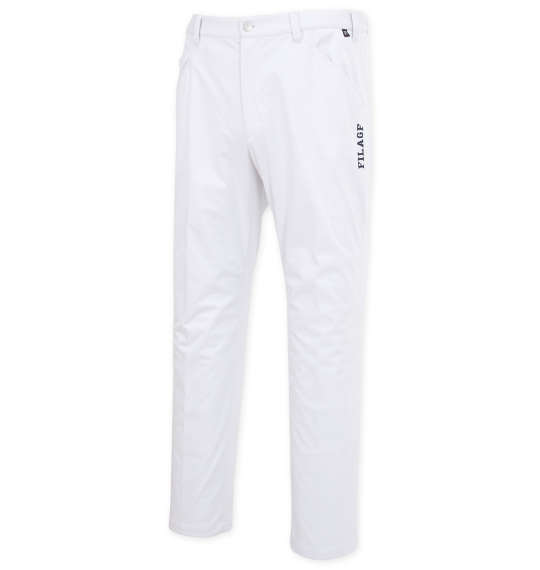 大きいサイズ メンズ FILA GOLF 4WAYライトボンディング 多機能ポケット パンツ ホワイト 1274-4350-1 100 105 110 115 120 130の通販は