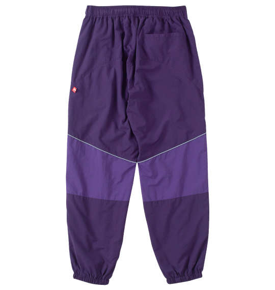 大きいサイズ メンズ THRASHER ナイロンワッシャー 裏メッシュ パンツ ダークパープル×パープル 1274-4375-3 3L 4L 5L 6L_1