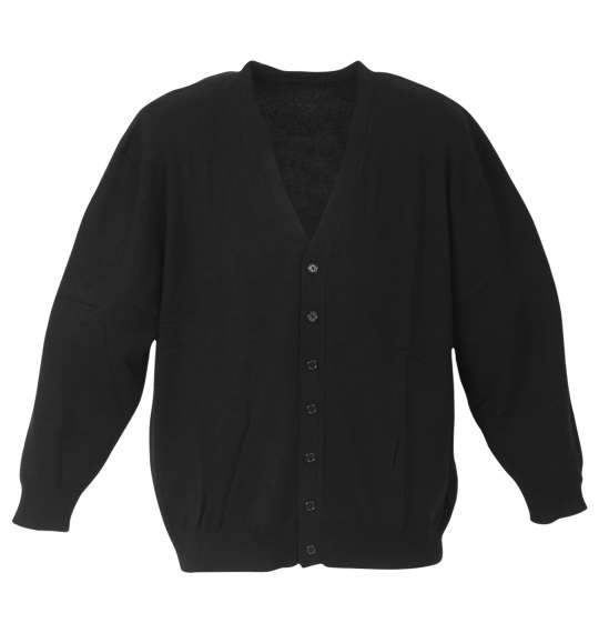 大きいサイズ メンズ Mc.S.P ニット カーディガン ブラック 1278-4375-2 3L 4L 5L 6L 8L