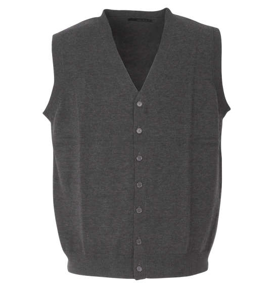 大きいサイズ メンズ Mc.S.P ニット ベスト チャコール 1278-4376-1 3L 4L 5L 6L 8Lの通販は 7,213円