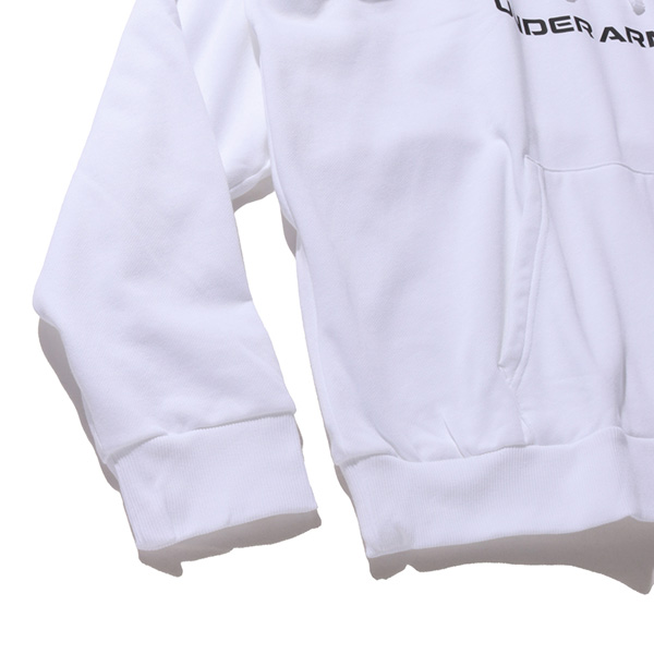 大きいサイズ メンズ UNDER ARMOUR アンダーアーマー ロゴプリント スウェット プルオーバー パーカー USA直輸入 1379758-100_5