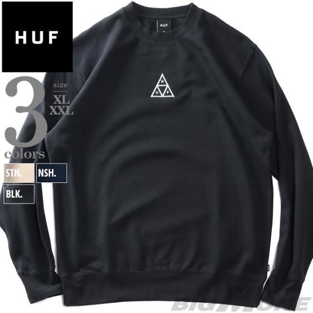 大きいサイズ メンズ HUF ハフ スウェット トレーナー USA直輸入 pf00650