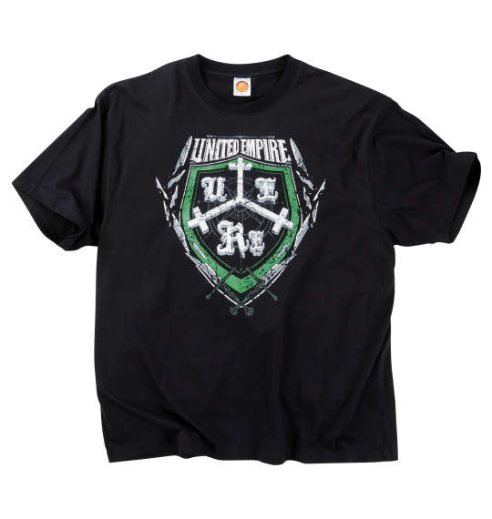 大きいサイズ メンズ 新日本プロレス UNITED EMPIRE「RE」 半袖 Tシャツ ブラック 1278-4712-1 3L 4L 5L 6Lの通販は 5,143円