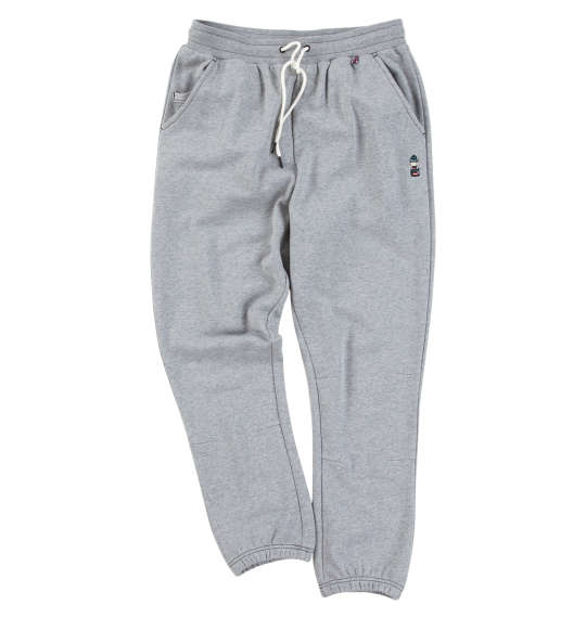 大きいサイズ メンズ Coleman 裏起毛 スウェット パンツ グレー 1274-4620-1 3L 4L 5L 6L 8L