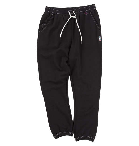 大きいサイズ メンズ Coleman 裏起毛 スウェット パンツ ブラック 1274-4620-2 3L 4L 5L 6L 8L