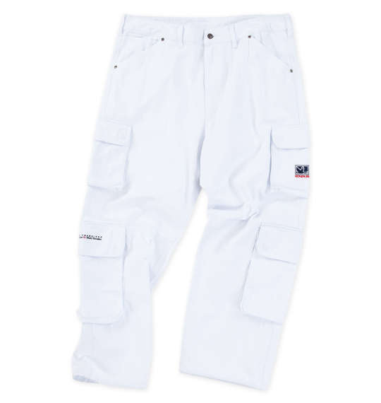 大きいサイズ メンズ (What it isNt) ツイル8ポケット カーゴ パンツ ホワイト 1274-4635-1 100 110 120 130 140 150の通販は 16,500円