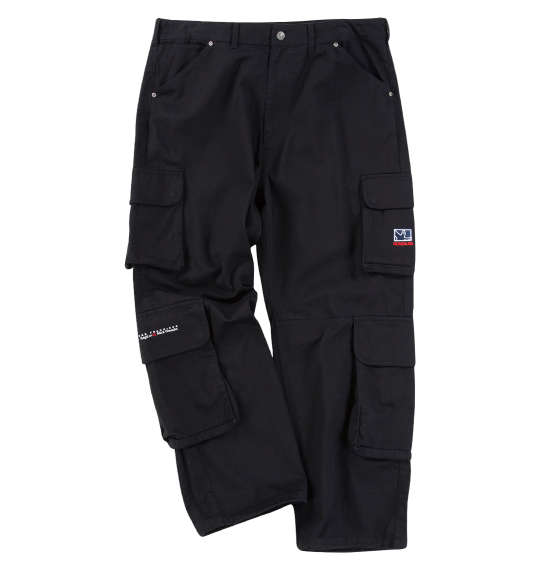 大きいサイズ メンズ (What it isNt) ツイル8ポケット カーゴ パンツ ブラック 1274-4635-2 100 110 120 130 140 150の通販は 16,500円