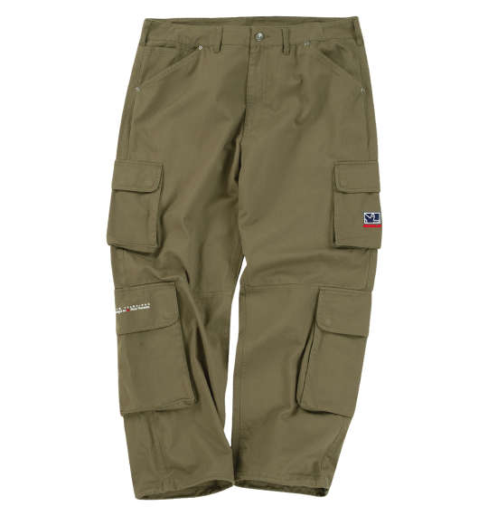 大きいサイズ メンズ (What it isNt) ツイル8ポケット カーゴ パンツ カーキ 1274-4635-3 100 110 120 130 140 150の通販は 16,500円