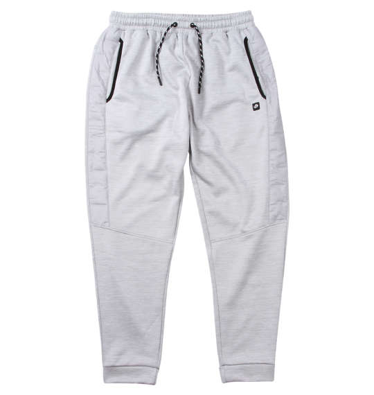 大きいサイズ メンズ Phiten ボンディング フリース × タフタキルト パンツ オートミール 1274-4606-1 3L 4L 5L 6L 8L