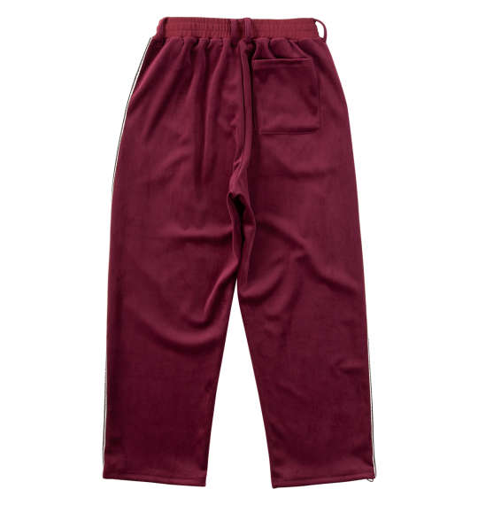 大きいサイズ メンズ Re:luxi ベロア トラック パンツ ワイン 1274-4615-1 3L 4L 5L 6Lの通販は