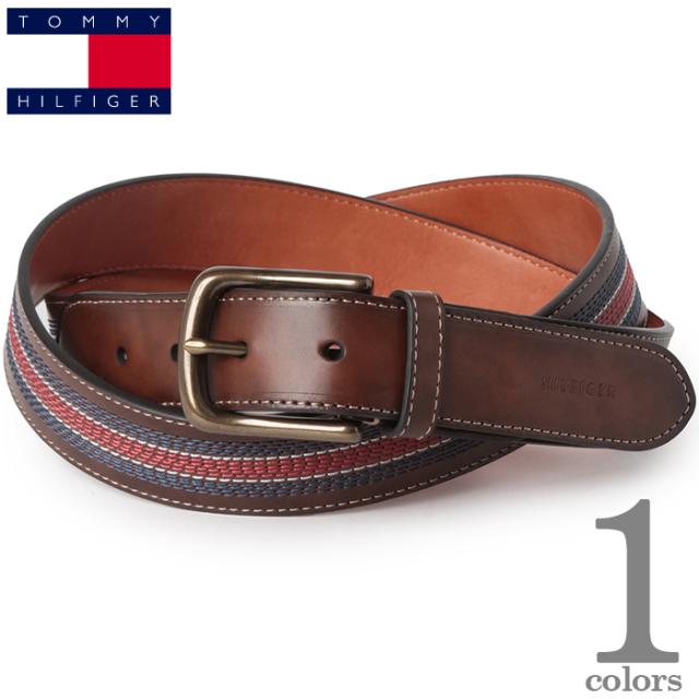 大きいサイズ メンズ TOMMY HILFIGER トミーヒルフィガー 合皮 ステッチ ベルト USA直輸入 11tl02x057の通販は 6,468円