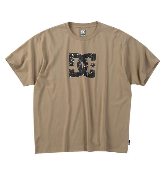 大きいサイズ メンズ DCSHOES 25SPLASH LOGO 半袖 Tシャツ ベージュ 1278-5271-1 3L 4L 5L 6L