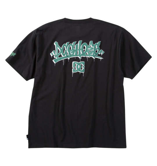 大きいサイズ メンズ DCSHOES 25GRAFFITTI 半袖 Tシャツ ブラック 1278-5272-2 3L 4L 5L 6L