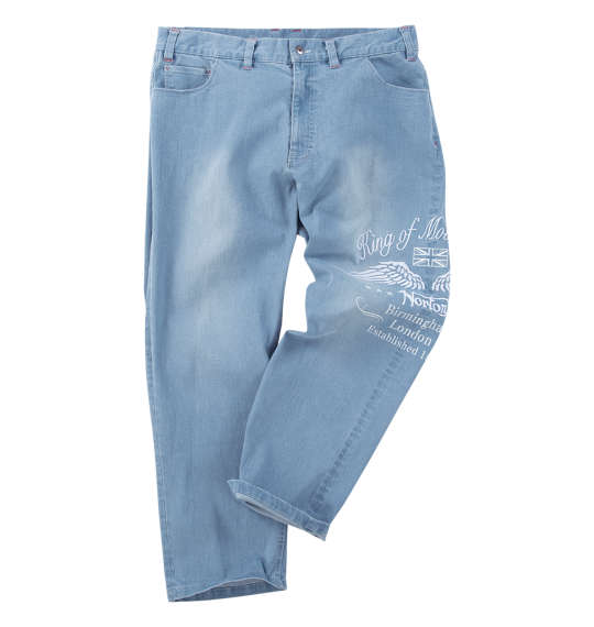大きいサイズ メンズ Norton デニム パンツ サンドブルー 1274-5217-2 100 110 120 130 140
