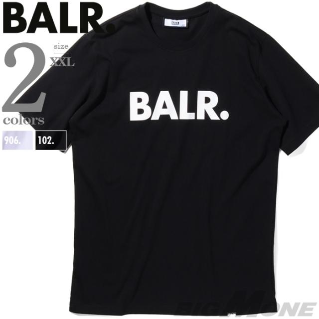 大きいサイズ メンズ BALR. ボーラー プリント 半袖 Tシャツ 直輸入品 b1112-1048