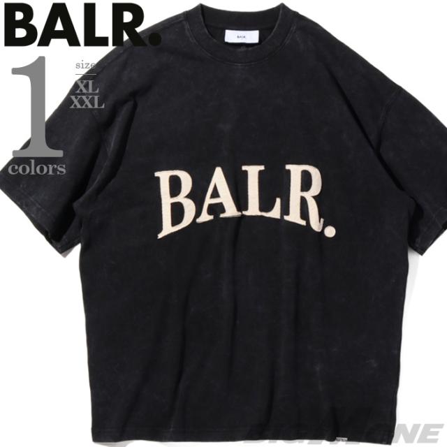 大きいサイズ メンズ BALR. ボーラー プリント 半袖 Tシャツ 直輸入品 b1112-1284