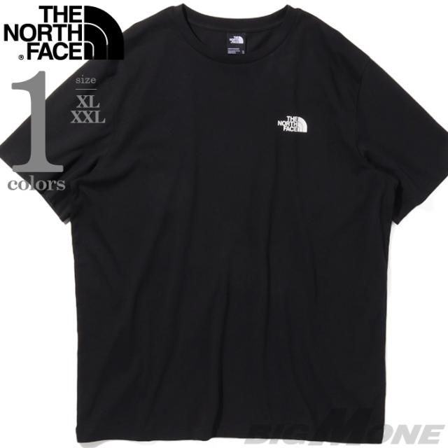 大きいサイズ メンズ THE NORTH FACE ノースフェイス プリント 半袖 Tシャツ USA直輸入 nf0a87ng-jk3