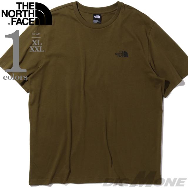 大きいサイズ メンズ THE NORTH FACE ノースフェイス プリント 半袖 Tシャツ USA直輸入 nf0a87ng-pib