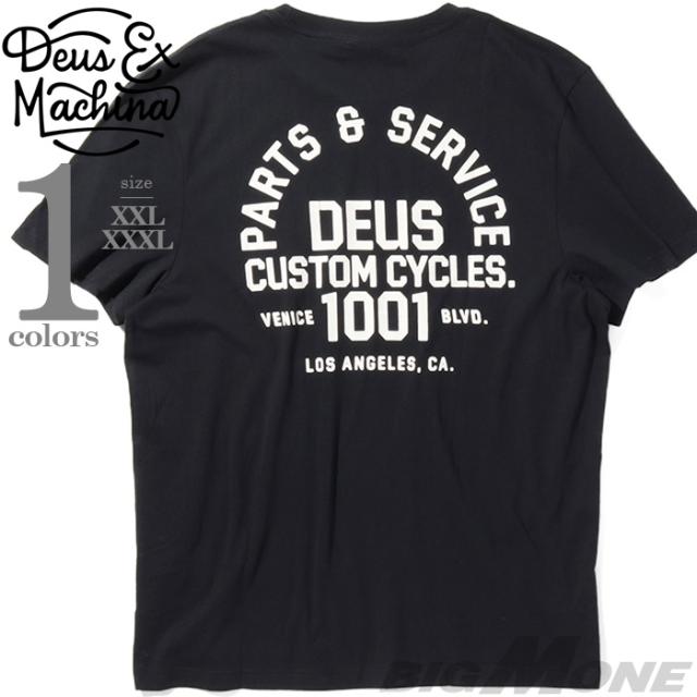 大きいサイズ メンズ DEUS EX MACHINA デウス エクス マキナ プリント 半袖 Tシャツ USA直輸入 dmp251953d