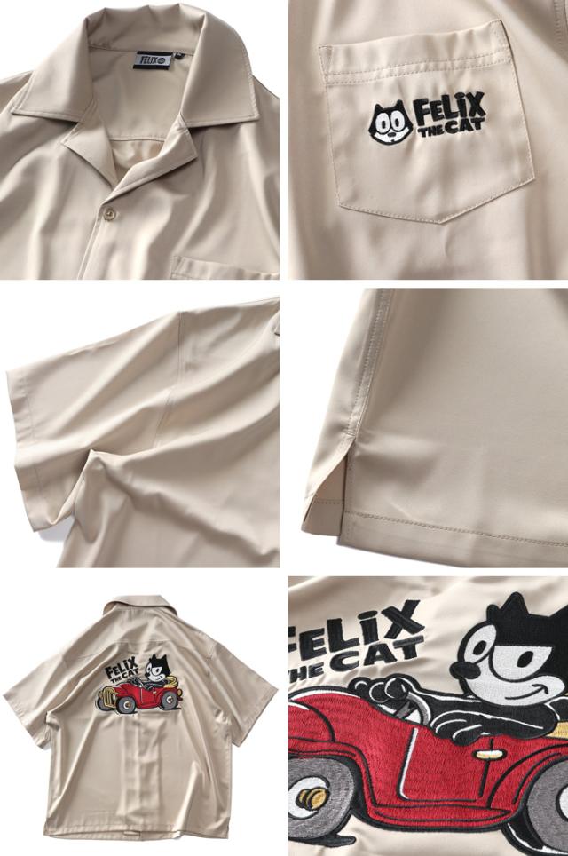 大きいサイズ メンズ FELIX フィリックス 刺繍入り 半袖 シャツ 5515700_2
