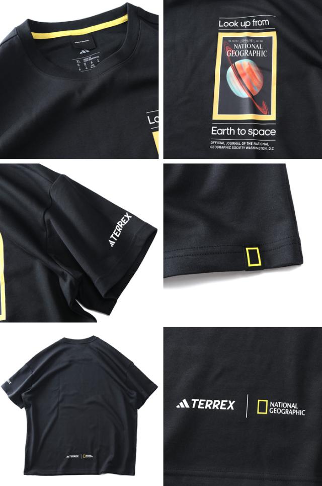 大きいサイズ メンズ ADIDAS アディダス TERREX テレックス ナショナルグラフィック UF AEROREADY 半袖 Tシャツ USA直輸入 jd5964_2