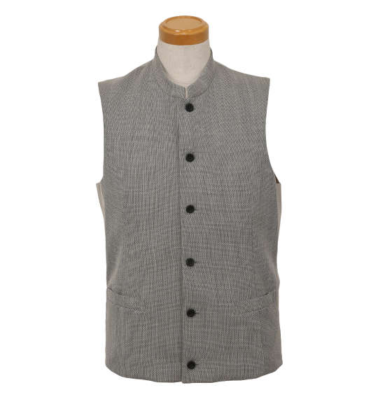大きいサイズ メンズ ベスト グレー 1122-5450-1 2TL TLL