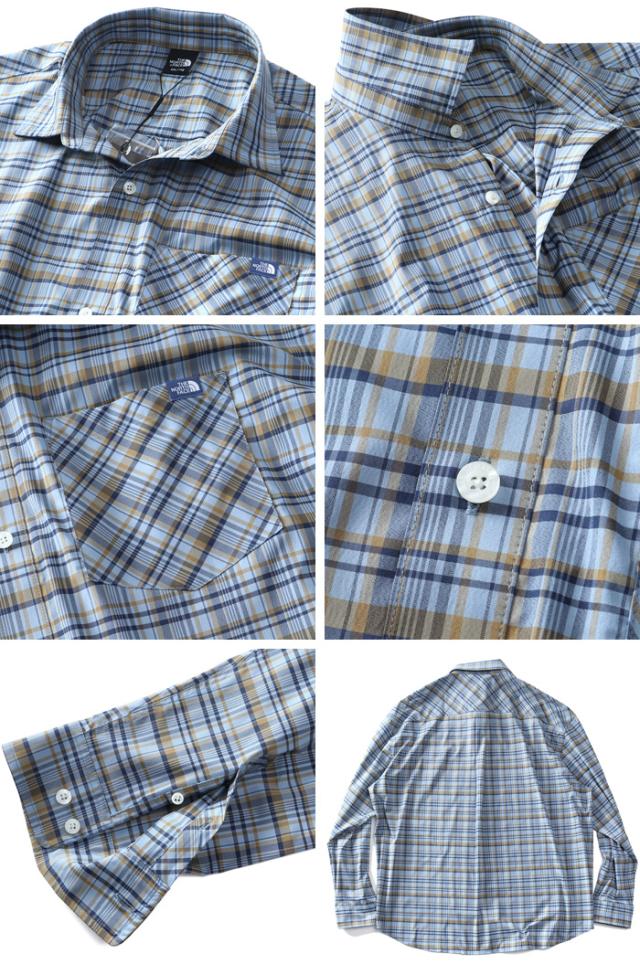 大きいサイズ メンズ THE NORTH FACE ノースフェイス チェック柄 長袖 カジュアル シャツ PLID SHIRTS USA直輸入 nh8lr02a_2