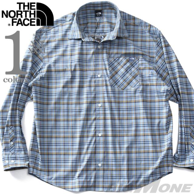 大きいサイズ メンズ THE NORTH FACE ノースフェイス チェック柄 長袖 カジュアル シャツ PLID SHIRTS USA直輸入 nh8lr02a