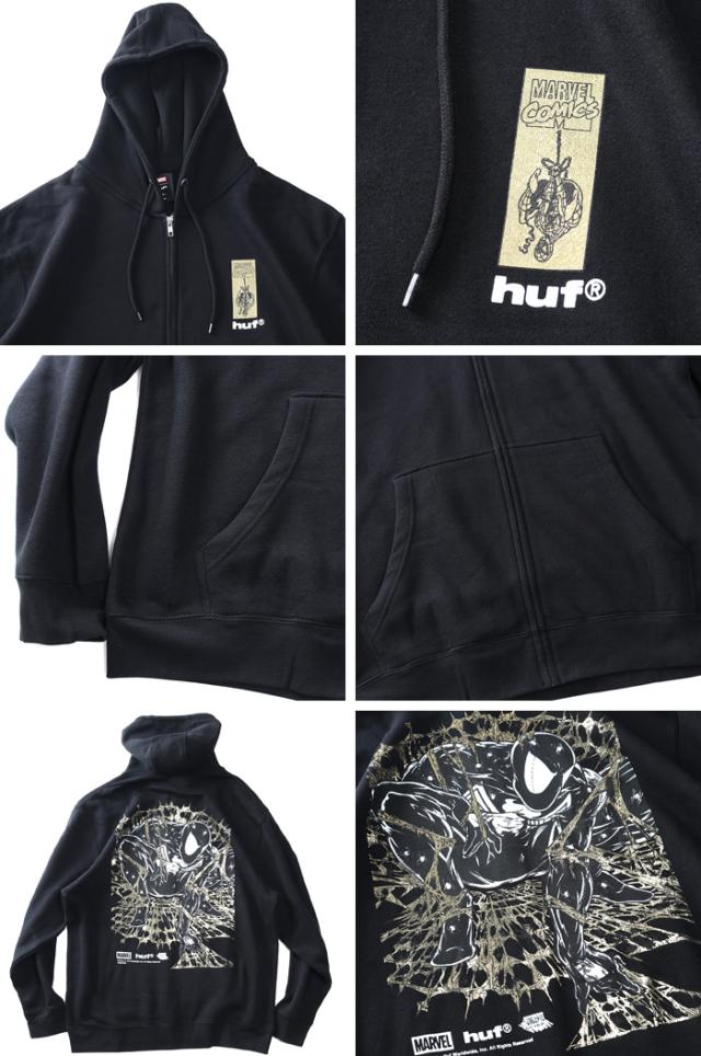 大きいサイズ メンズ HUF ハフ x MARVEL マーベル スパイダーマン