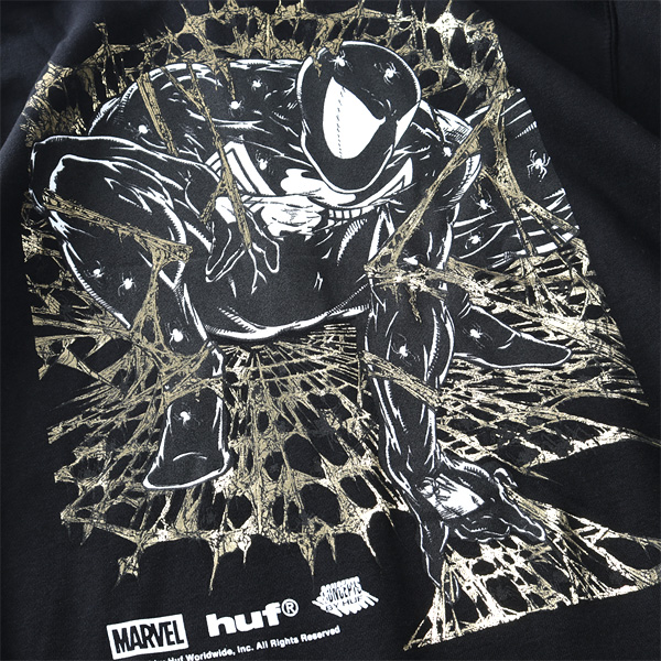 大きいサイズ メンズ HUF ハフ x MARVEL マーベル スパイダーマン