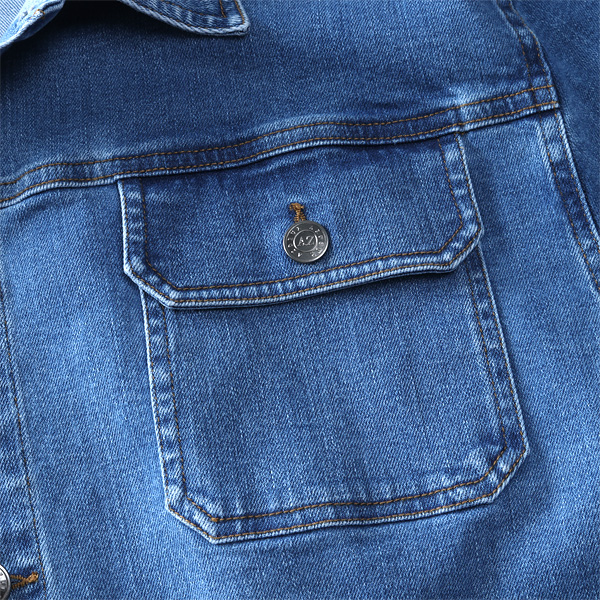 大きいサイズ メンズ AZ DEUX 4WYストレッチ デニム ブルゾン Gジャン