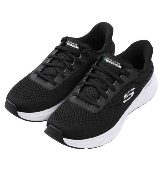 大きいサイズ メンズ SKECHERS スニーカー SLIP-INS EDGERIDE ブラック 1240-5361-2 30 31 32