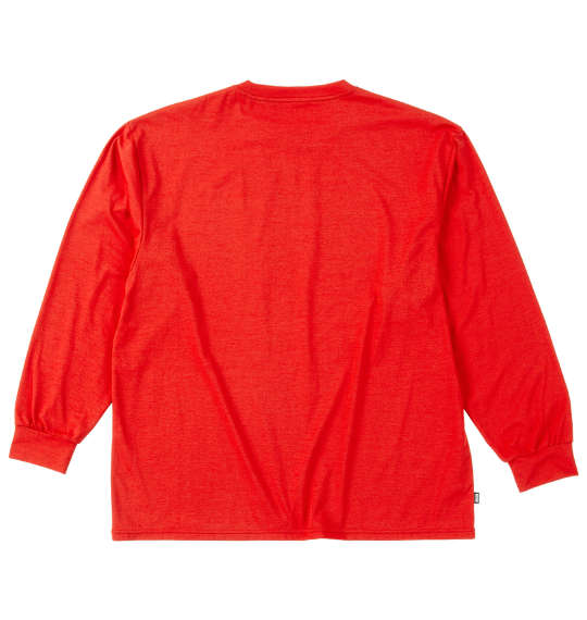 大きいサイズ メンズ SY32 by SWEET YEARS ハートパターンボックスロゴ 長袖 Tシャツ レッド 1278-5600-1 3L 4L 5L 6L_1