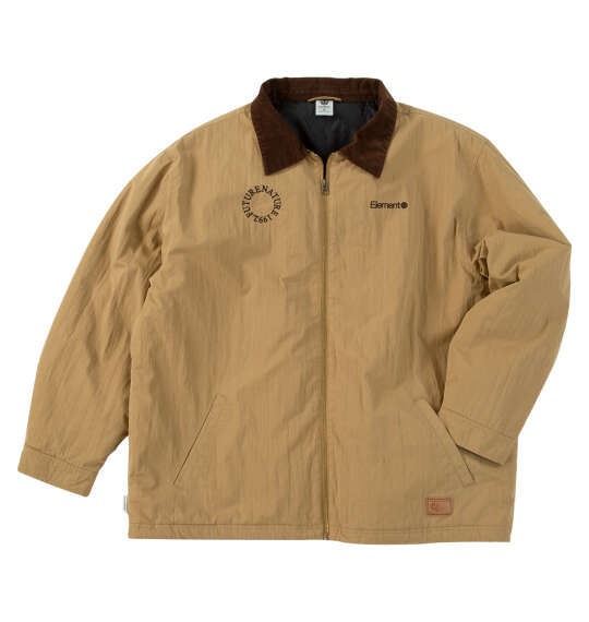 大きいサイズ メンズ ELEMENT DUTY BUDDY 薄中綿 ブルゾン ブラウン 1273-5305-1 3L 4L 5L 6L