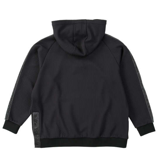 大きいサイズ メンズ SY32 by SWEET YEARS キルトニット ジャガード フーディー ブラック 1278-5608-2 3L 4L 5L 6L_1